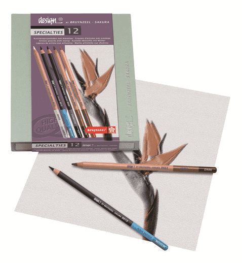 Набор карандашей Design Specialties 12 предметов в подарочной упаковке