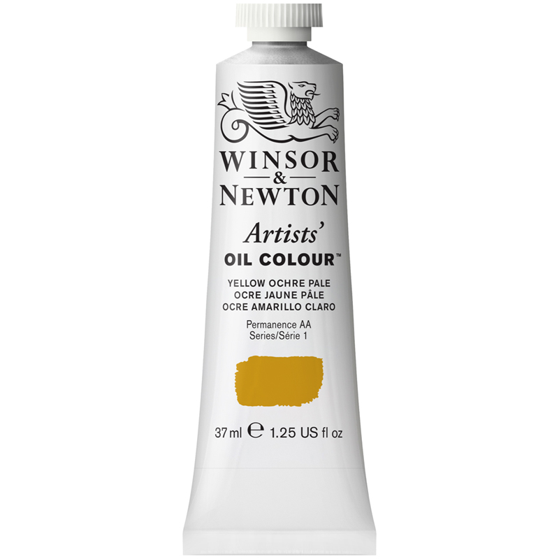 Краска масляная Winsor&Newton Artists' Oil, бледно-желтая охра