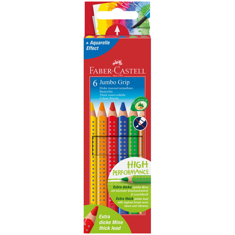 Цветные карандаши Faber Castell JUMBO GRIP