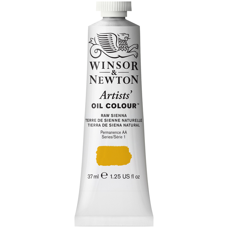 Краска масляная профессиональная Winsor&Newton "Artists' Oil", 37 мл натуральная сиена