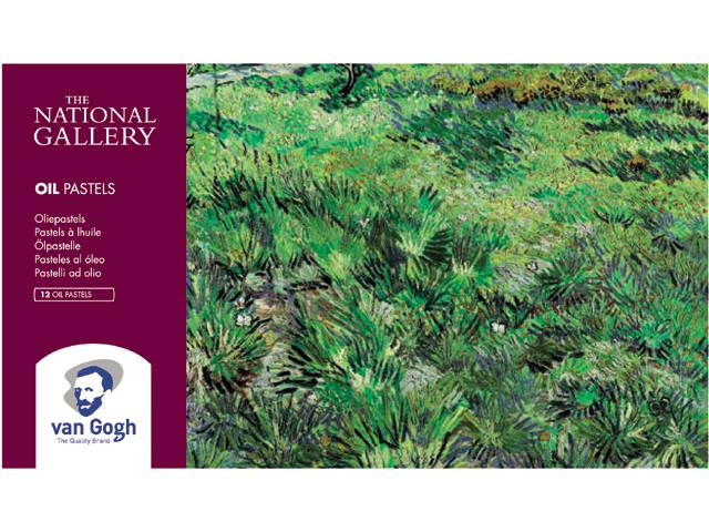 Набор масляной пастели Van Gogh National Gallery 12 цветов в картонной упаковке