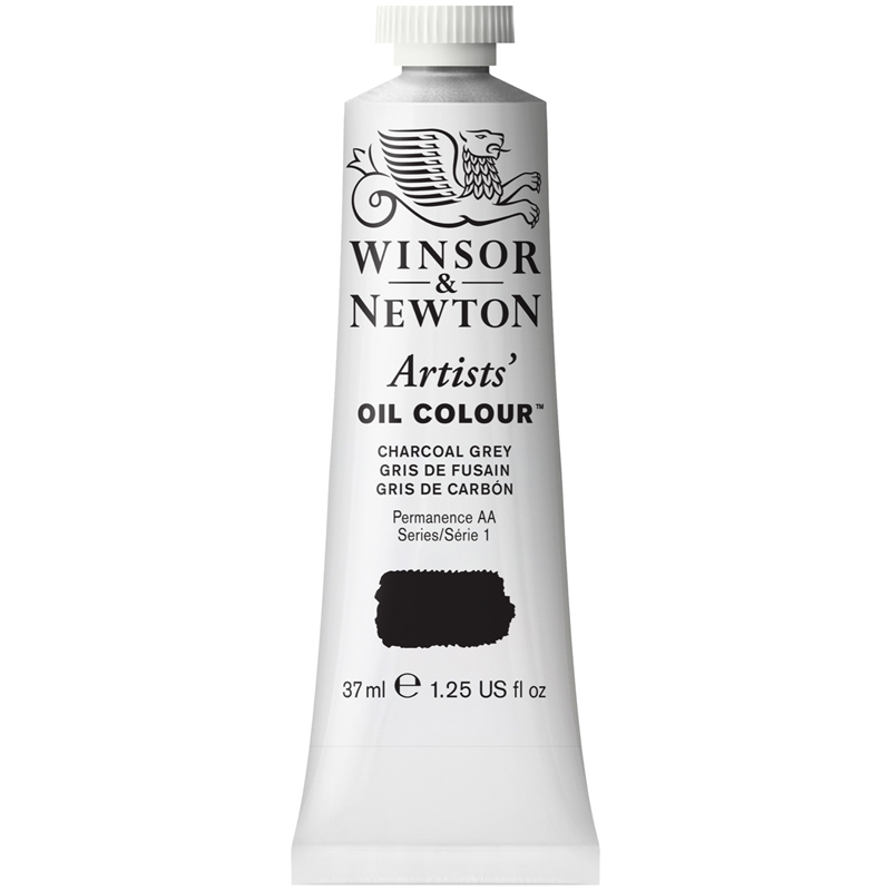 Краска масляная профессиональная Winsor&Newton Artists' Oil темно-серый