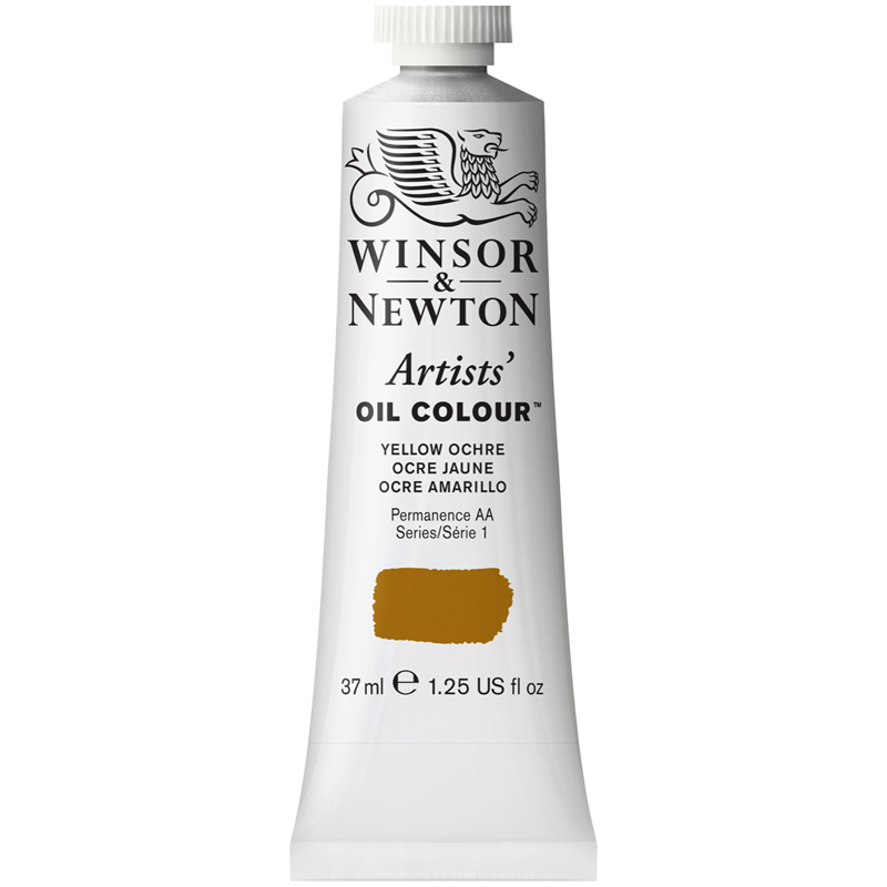 Краска масляная Winsor&Newton Artists' Oil, желтая охра